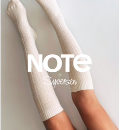 Note Woman Wool Cable Knee-High 765 OFFWHITE 36-41